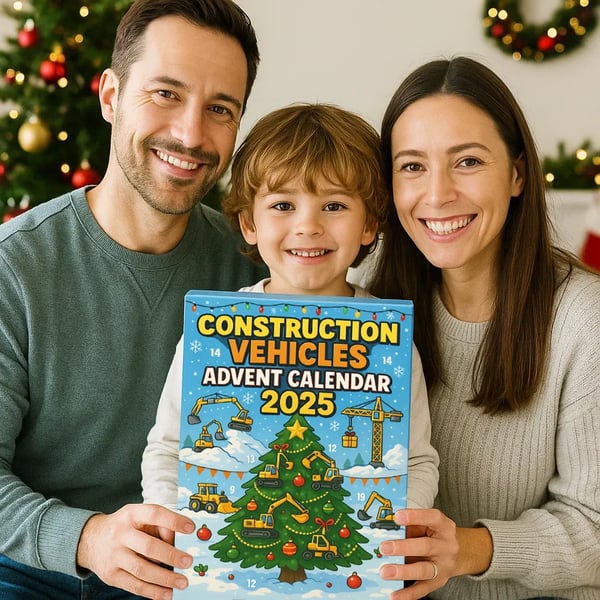 🚜Construction Vehicles Advent Calendar 2025